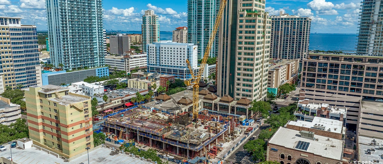 Art House St Pete progress construction