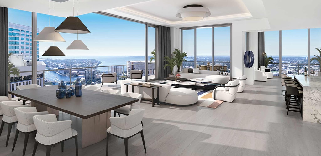 penthouse rendering One Tampa