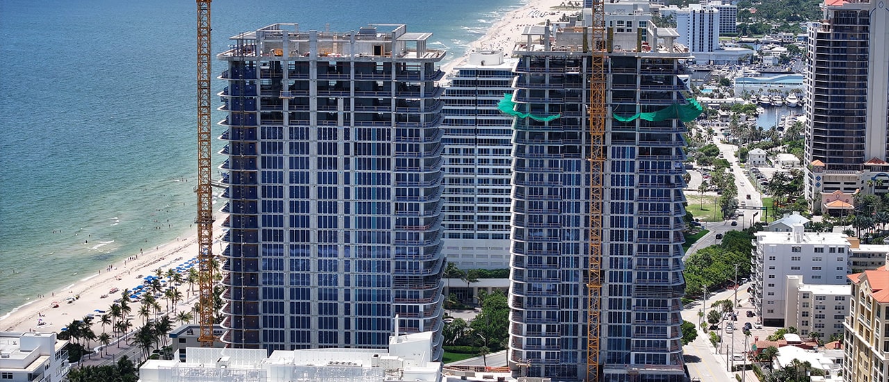 Selene Oceanfront Residences topping off